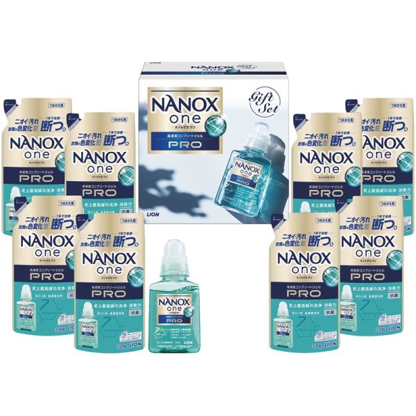 画像1: ライオン・・NANOXonePRO洗剤ギフト【C6224598】 (1)