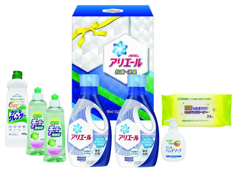 送料無料」アリエールジェル バラエティ洗剤セット・RSZ-GA - マルヤス